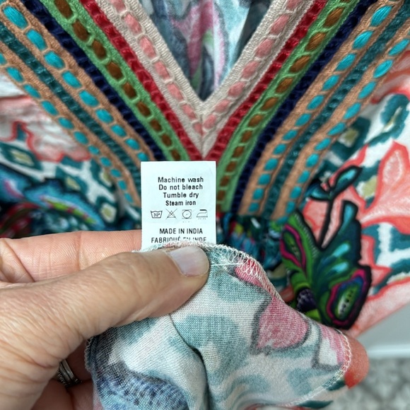 bl-nk for ANTHROPOLOGIE Stephanie top - Picture 7 of 8